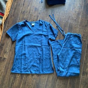 Super Soft Navy Blue XS Scrub Outfit